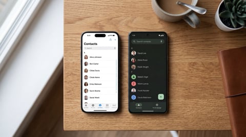 Contacten van iPhone naar Android (en andersom) overzetten